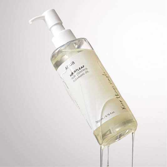 Anua Aceite Limpiador de Poros y Piel Sensible (Heartleaf Pore Control Cleansing Oil)
