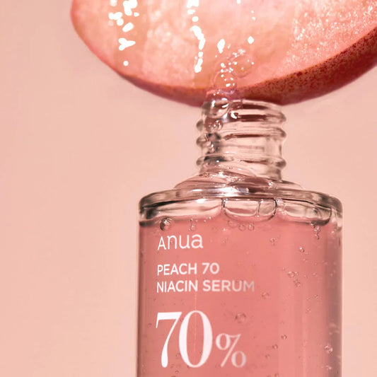 Anua Suero iluminador y perfeccionador de piel (Peach 70% Niacinamide Serum)